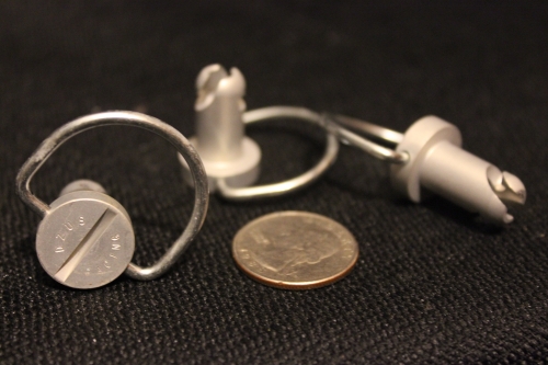 7/16 Racing Button Head w/ Ring, Slot Driver