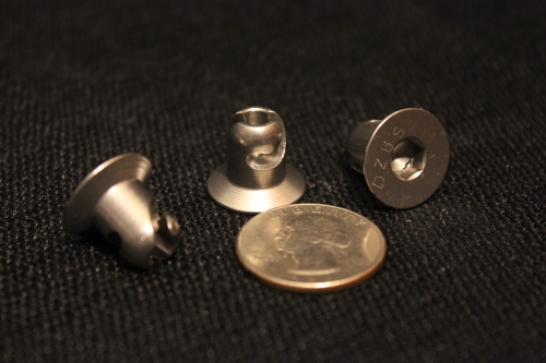 7/16 dia. Counter Sunk, Hex Driver SS