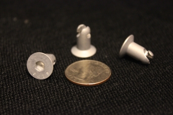 3/8 dia. Counter Sunk, Hex Driver AL